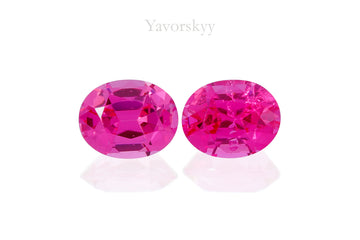 Red Spinel 0.44 ct / 2 pcs