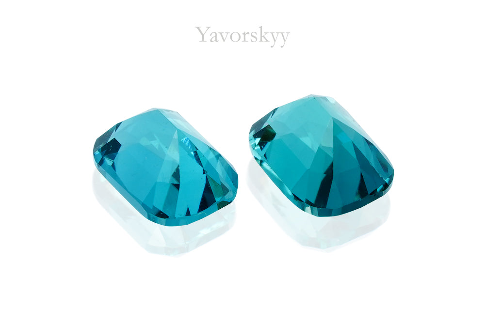 Indigo Tourmaline 0.48 ct / 2 pcs