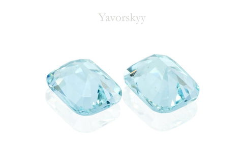 Aquamarine 0.49 ct / 2 pcs
