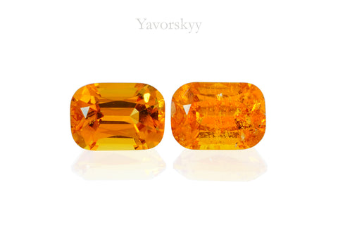 Clinohumite 0.57 ct / 2 pcs