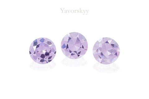 Pink Spinel 0.57 ct / 3 pcs