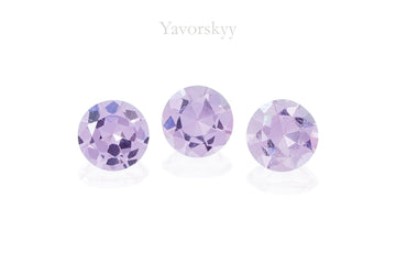 Pink Spinel 0.57 ct / 3 pcs