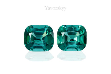 Indigo Blue Tourmaline 0.59 ct / 2 pcs