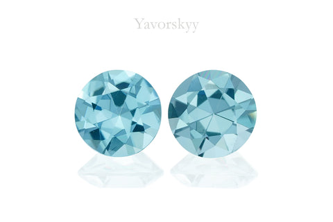 Aquamarine 0.45 ct / 2 pcs