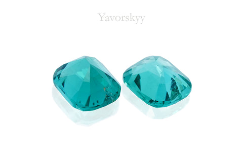 Lagoon Blue Tourmaline 0.65 cts / 2 pcs