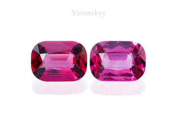 Red Spinel 0.68 ct / 2 pcs