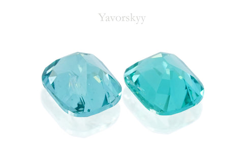 Indigo Tourmaline 0.70 ct / 2 pcs