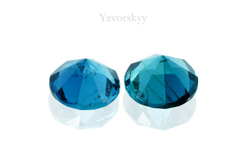 Indigo Blue Tourmaline 0.71 ct / 2 pcs