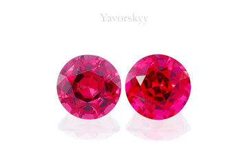 Red Spinel 0.75 ct / 2 pcs