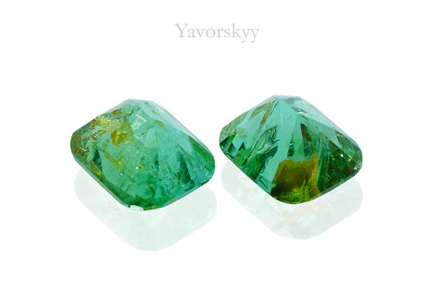 Green Tourmaline 0.80 ct / 2 pcs
