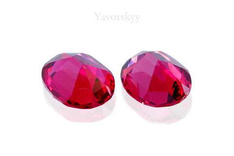 Red Spinel 0.87 ct / 2 pcs