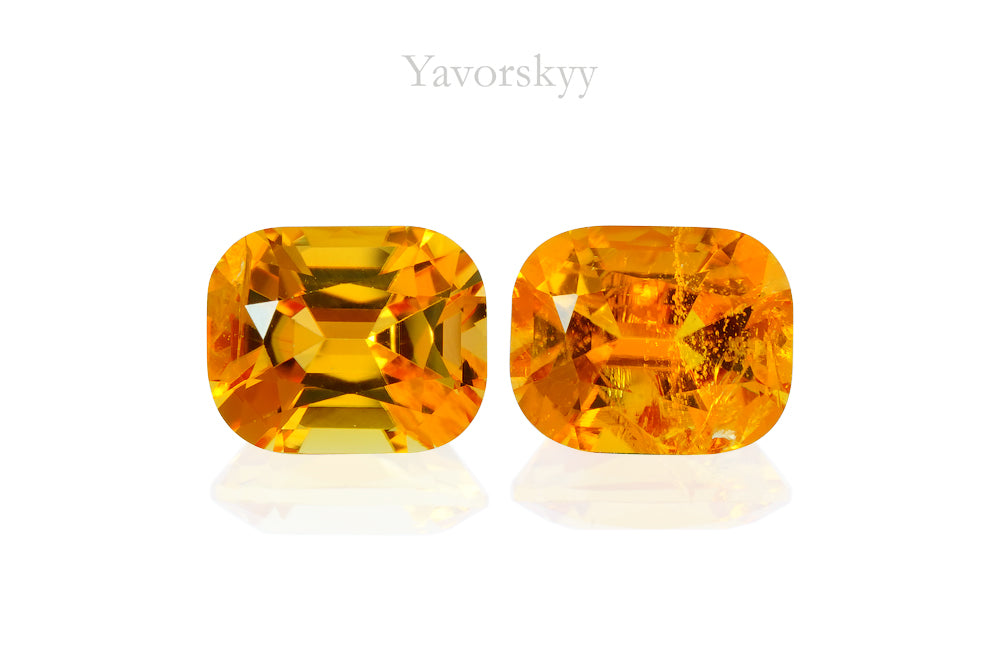 Clinohumite 0.89 ct / 2 pcs