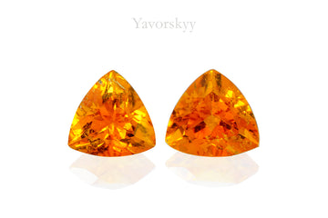 Clinohumite 0.89 ct / 2 pcs