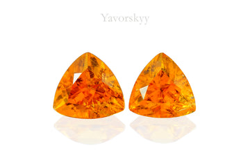 Clinohumite 0.89 ct / 2 pcs
