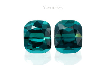 Indigo Tourmaline 0.94 ct / 2 pcs