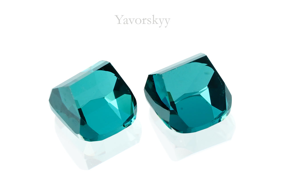 Indigo Tourmaline 0.94 ct / 2 pcs