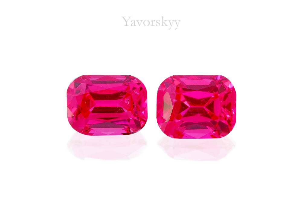 Red Spinel 1.01 cts / 2 pcs