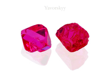 Crystal Red Spinel 1.02 ct / 2 pcs