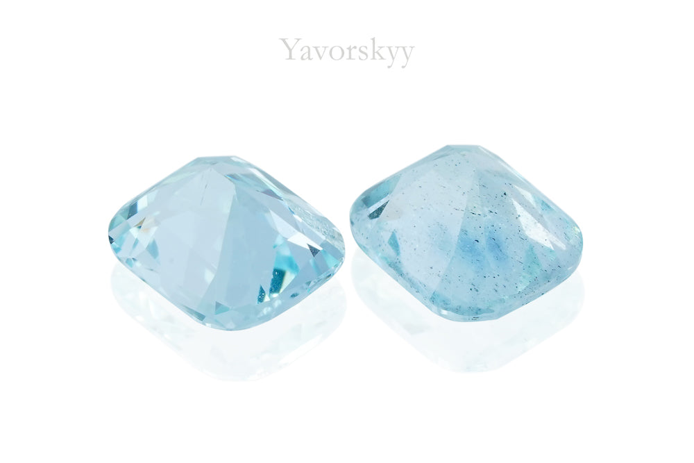 Aquamarine 1.08 cts / 2 pcs