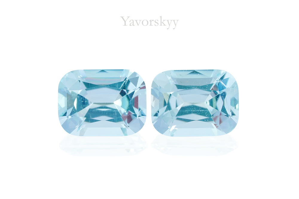 Aquamarine 1.11 cts / 2 pcs