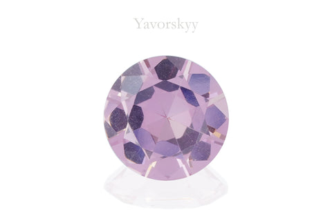 1.14 carats round cut malaia garnet front view picture