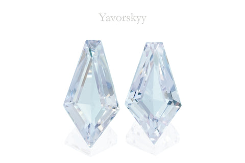 Morganite 1.15 cts / 2 pcs