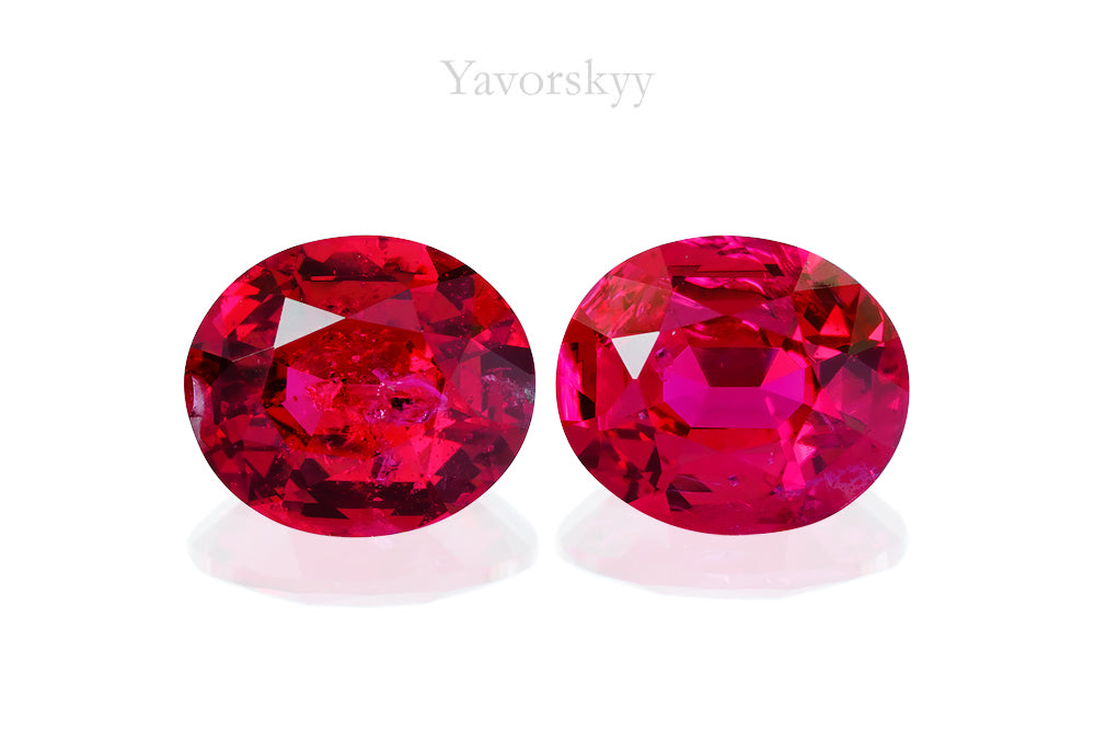 Red Spinel 1.27 ct / 2 pcs