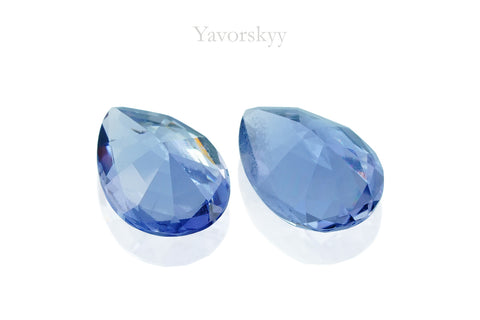 Loose iolite gemstones