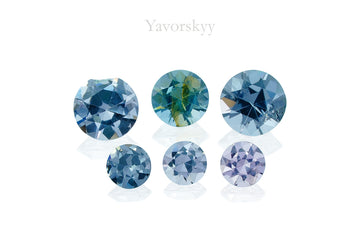 Grey Spinel 1.35 cts / 6 pcs