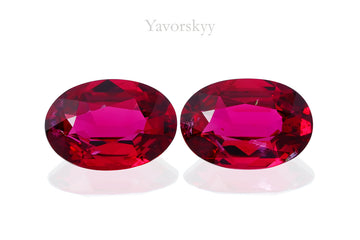 Red Spinel 1.36 cts / 2 pcs