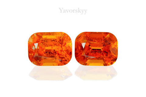 Clinohumite 1.39 cts / 2 pcs