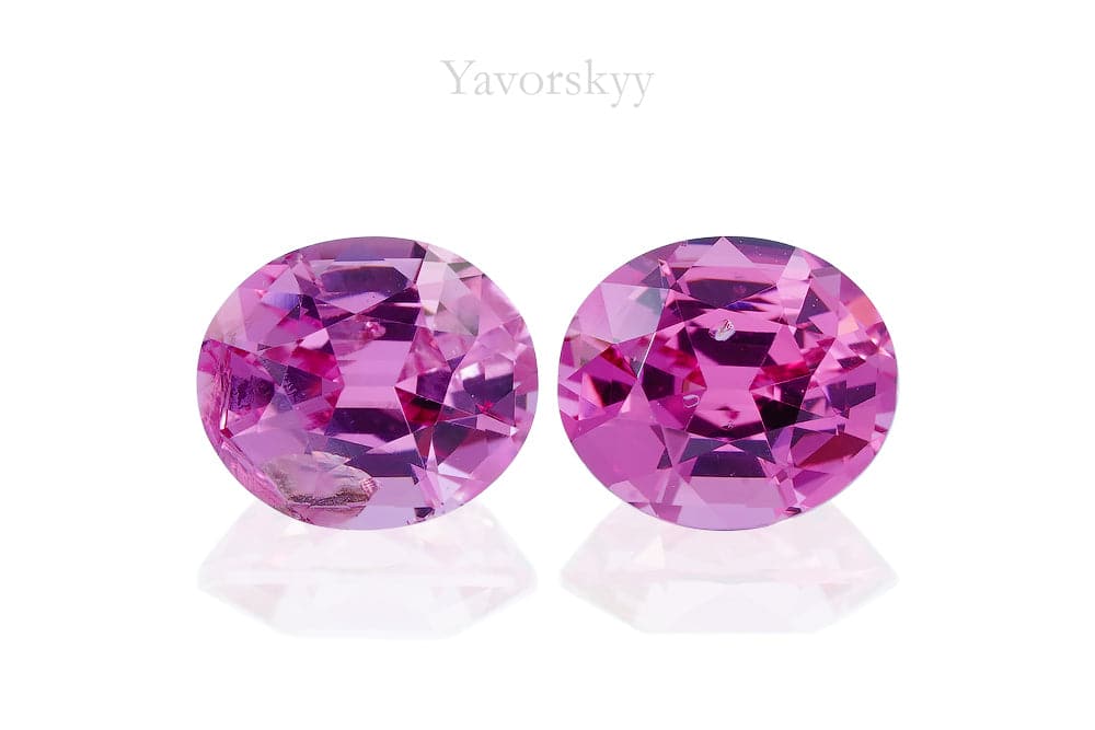 Pink Spinel 1.39 ct / 2 pcs