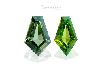 Green Tourmaline 1.40 cts / 2 pcs