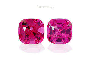 Red Spinel 1.41 ct / 2 pcs