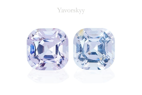 Greyish-Blue Spinel 1.53 cts / 2 pcs