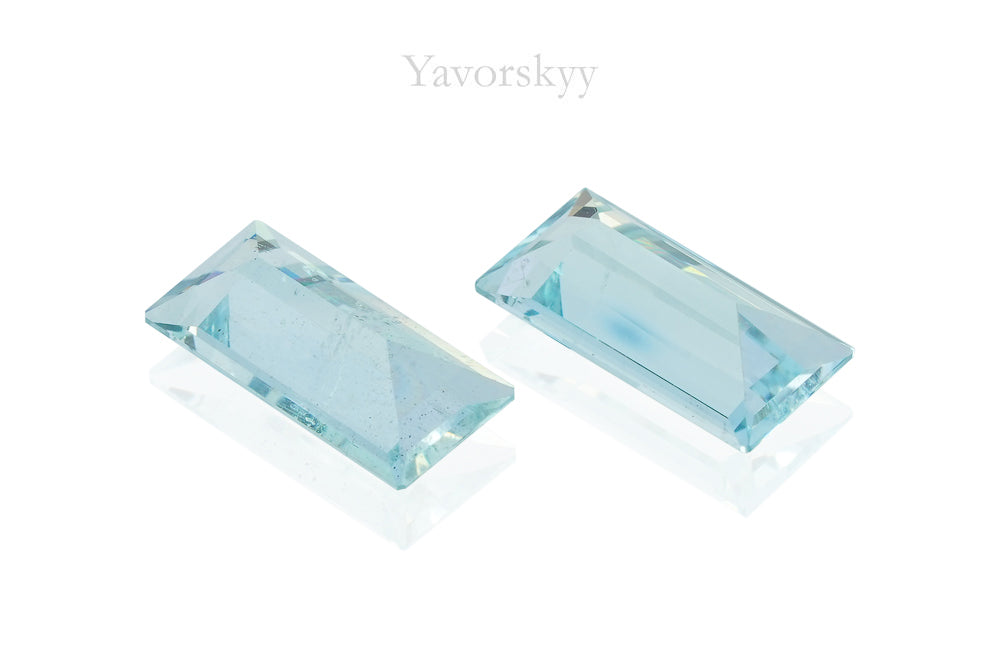 Aquamarine 1.54 cts / 2 pcs