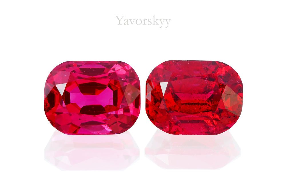 Red Spinel 1.61 cts / 2 pcs