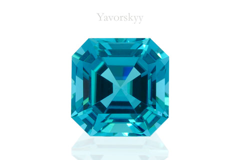 The image of octagonal shape tourmaline 1.63 carats