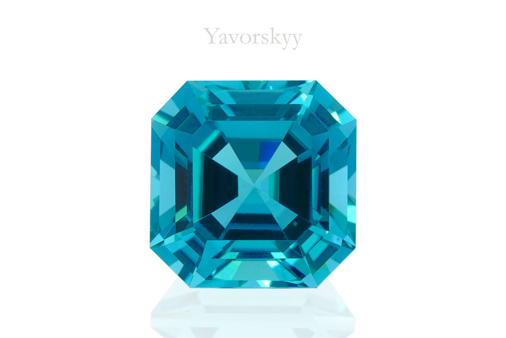 The image of octagonal shape tourmaline 1.63 carats