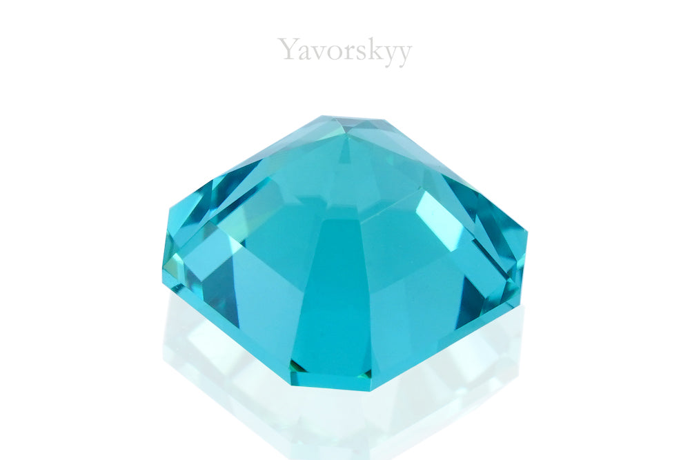 The image of octagonal shape tourmaline 1.63 carats