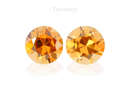 Mandarin Garnet 1.69 cts / 2 pcs