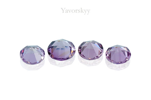 Lavender Spinel 1.74 cts / 4 pcs
