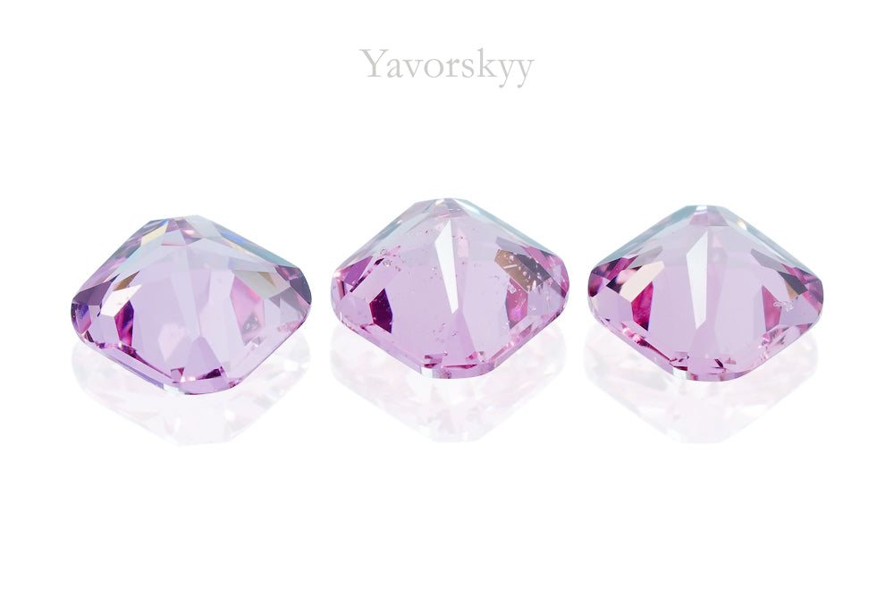 Pink Spinel 1.79 ct / 3 pcs