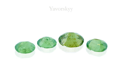 1.84cts green Demantoid back view picture