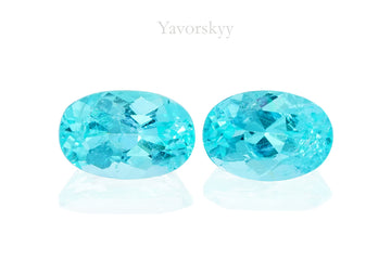 “Porto Katsiki” Paraiba Tourmaline 1.92 cts / 2 pcs
