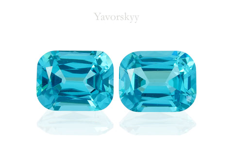 Photo of top view of tourmaline 1.98 cts match pair