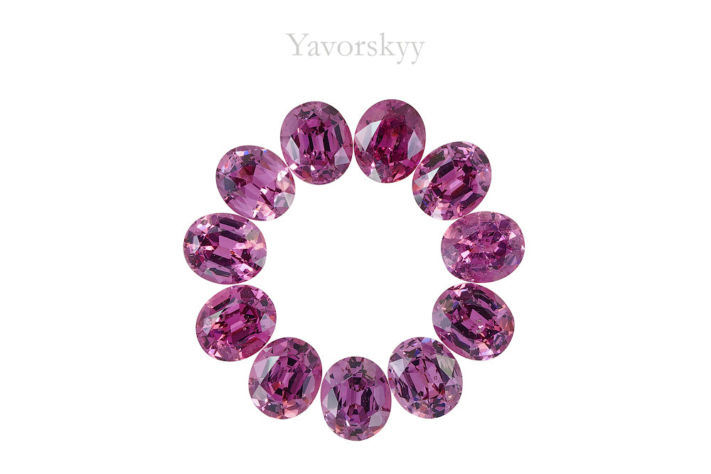 Pink Spinel 10.33 cts / 11 pcs