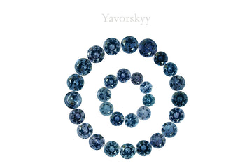 Grey Spinel 14.92 cts / 30 pcs