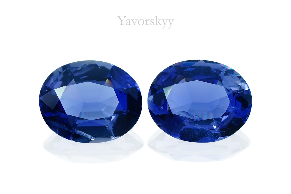 Iolite 2.02 ct / 2 pcs