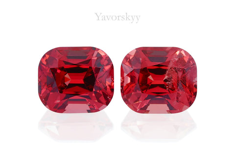 Red Spinel 0.27 ct / 2 pcs
